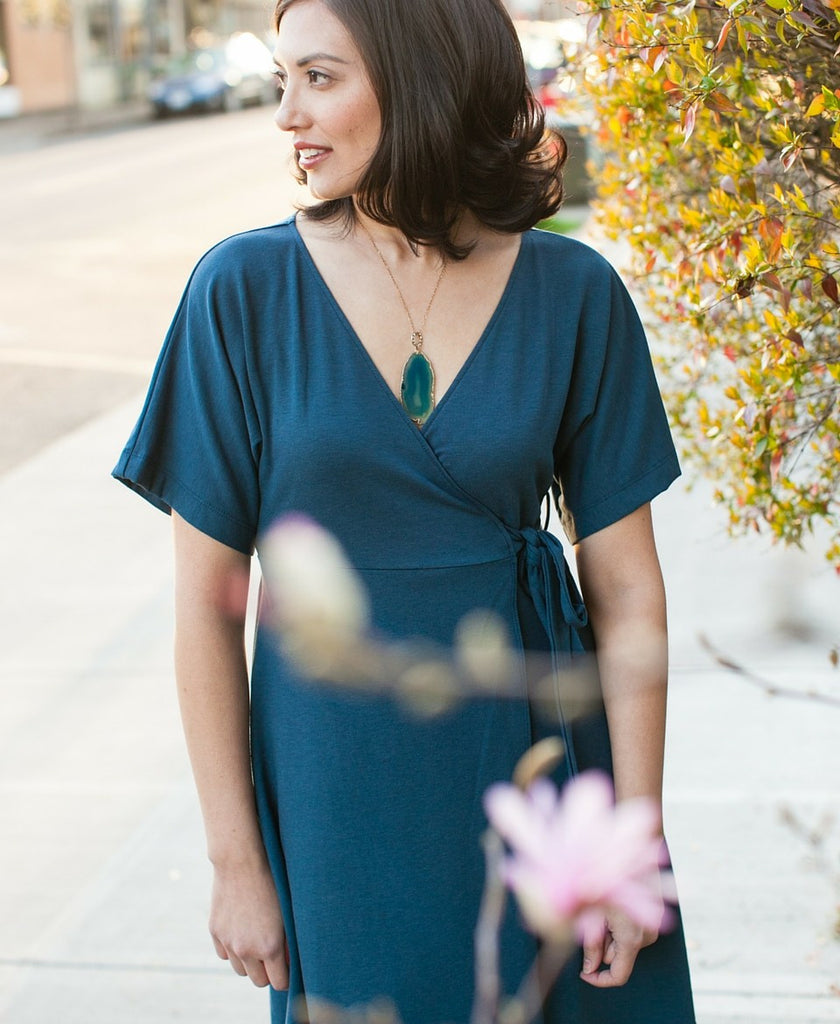 your Classic Wrap Dress • UPF 50+
